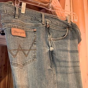 Men’s Wrangler Riggs workwear blue jeans never worn